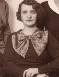 Anna Dzieciaszek z d. Pawenza około 1939 r.