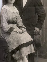 Anna i Tadeusz Dzieciaszkowie około 1922 r.