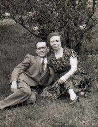 Weronika Gąsiorek z d. Dzieciaszek z mężem Piotrem, USA