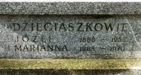Józef i Marianna Dzieciaszek, cm. Powązkowski, Warszawa